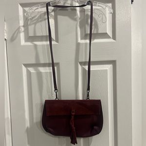 Maroon purse